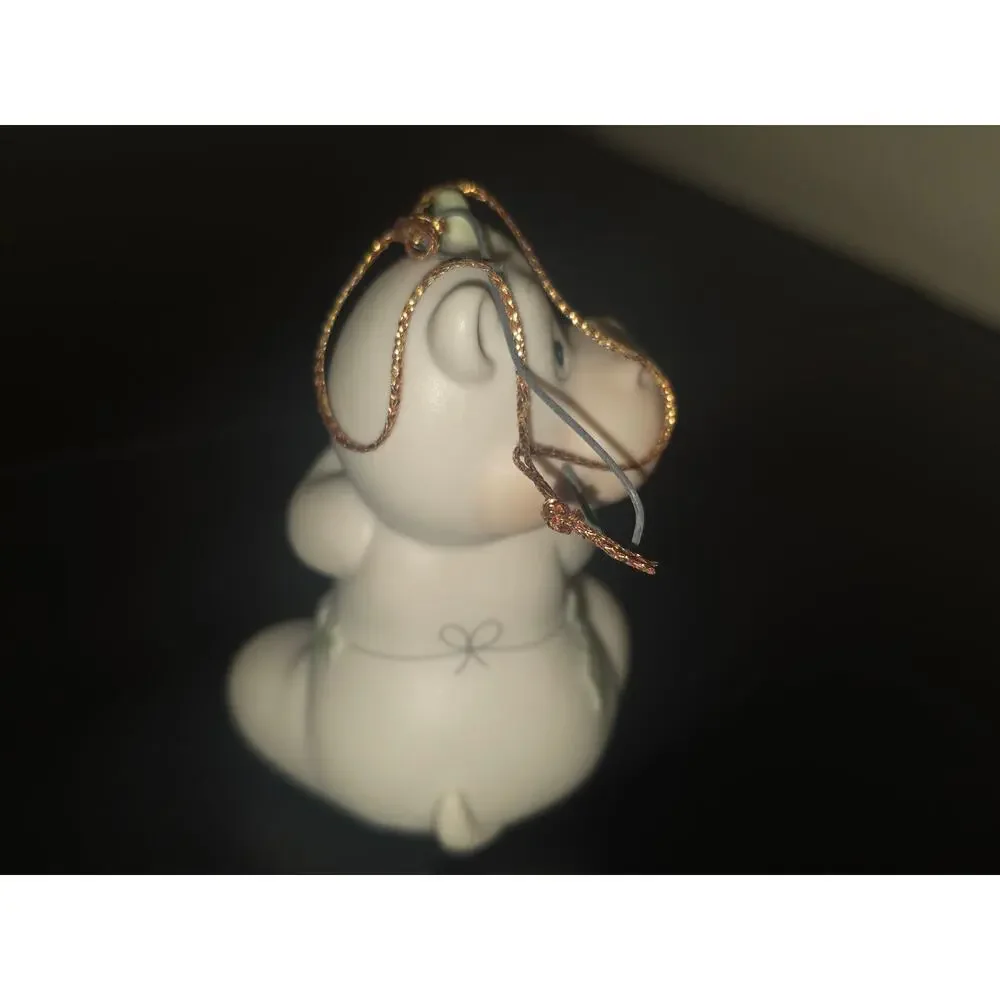 Precious Moments Hippo Holly Days Christmas Ornament Enesco 520403